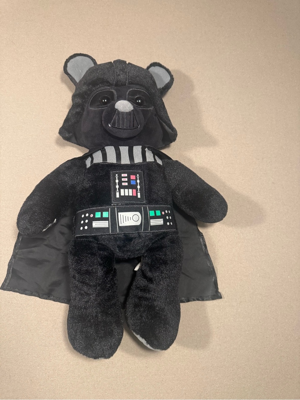 Darth Bear Plush Toy - Black - Star Wars Inspired Kids Toy build a bear